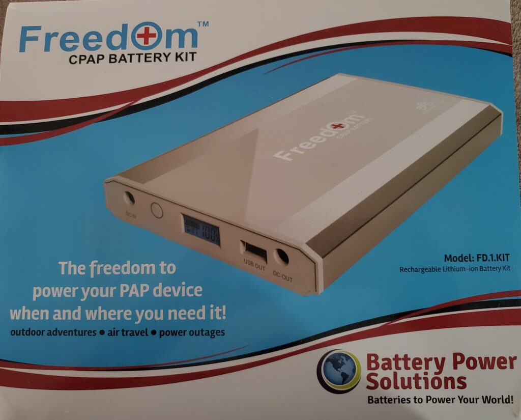 CPAP battery power